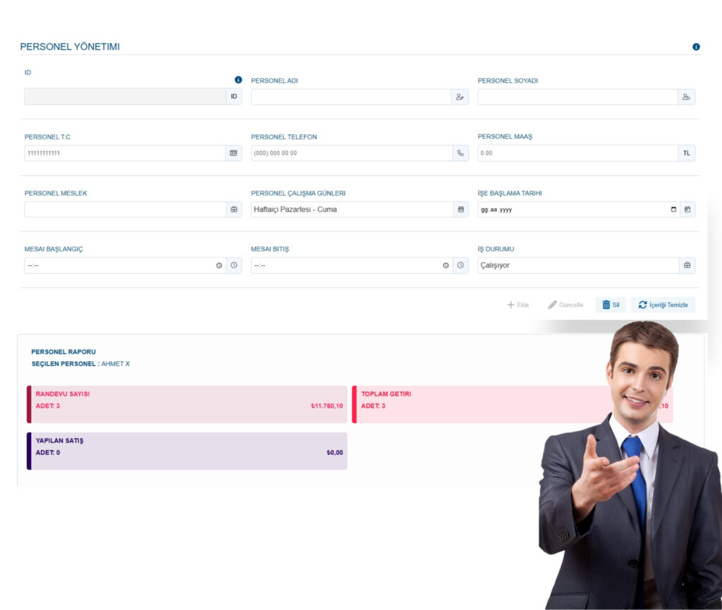 Personel Yönetim Sistemi